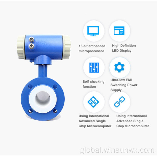 Electromagnetic Flowmeter Electromagnetic flowmeter transmitter remote type converter Manufactory